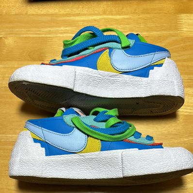 KAWS × sacai × Nike Blazer Low "Neptune Blue"