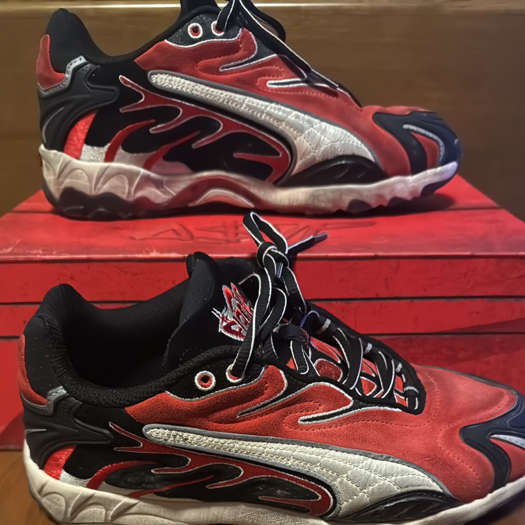 A$AP Rocky × Puma Inhale DISTR "Black/Red"