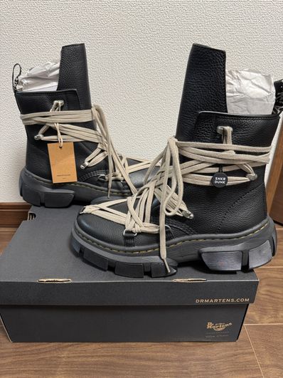 Rick Owens × Dr.Martens 1460 DMXL Mega Lace Boot "Black"