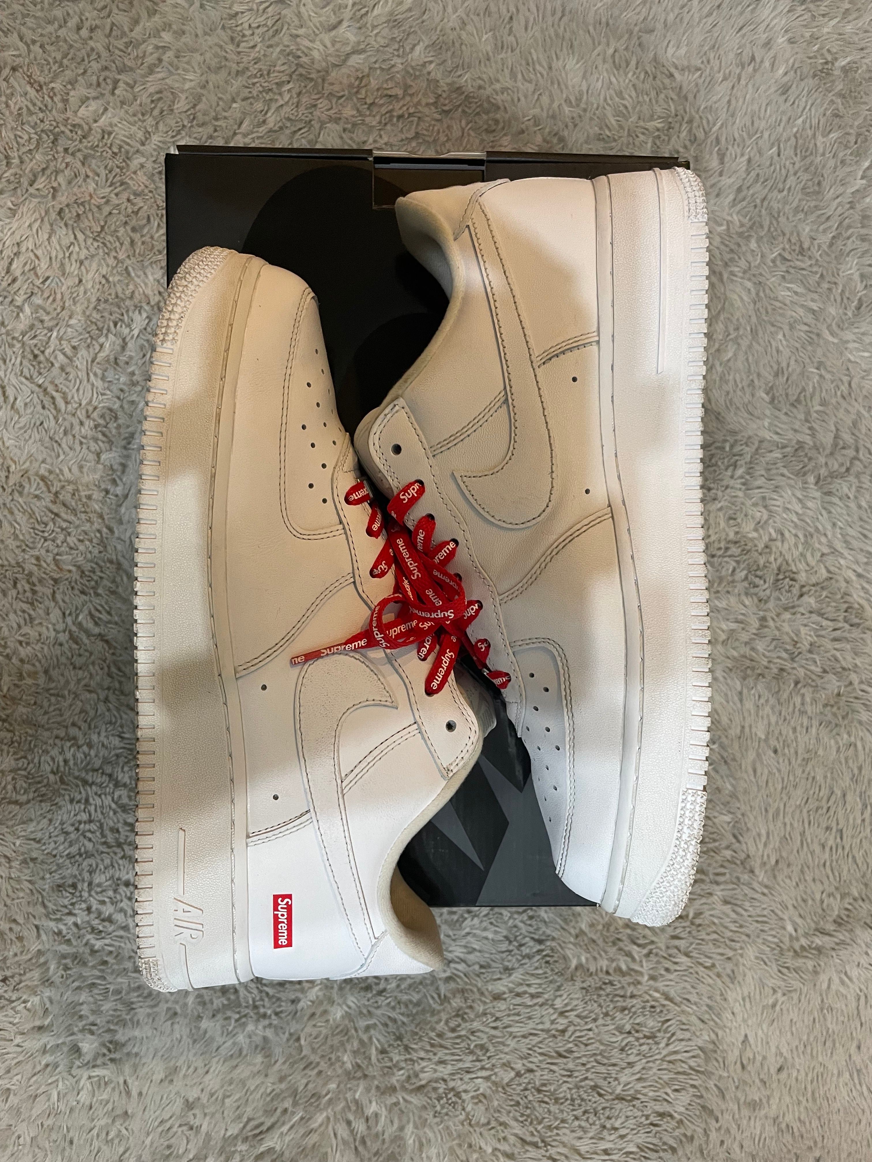 Supreme × Nike Air Force 1 Low "White"