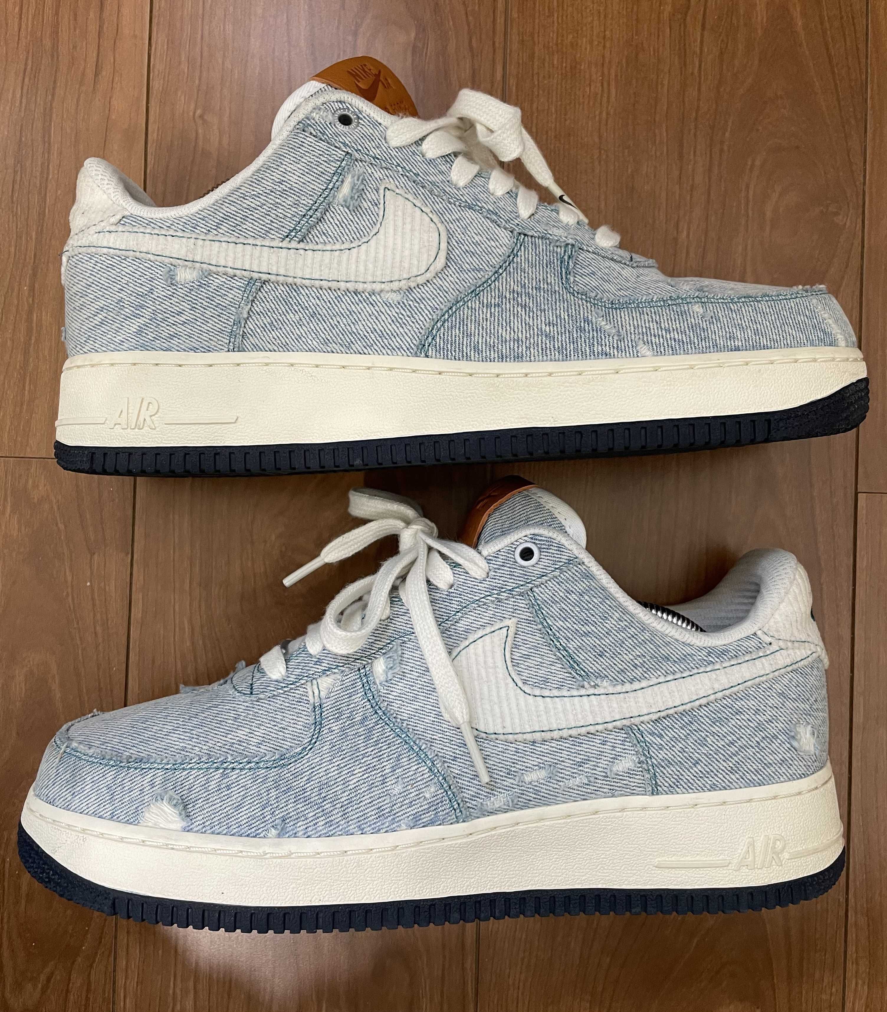 Levi’s®︎ × Nike Air Force 1 Low "White/Denim" (Nike By You)