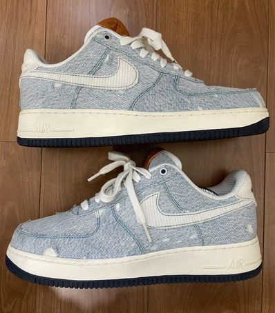 Levi’s®︎ × Nike Air Force 1 Low "White/Denim" (Nike By You)