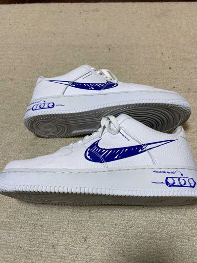 Nike Air Force 1 Low LV8 Utility "White/Blue"