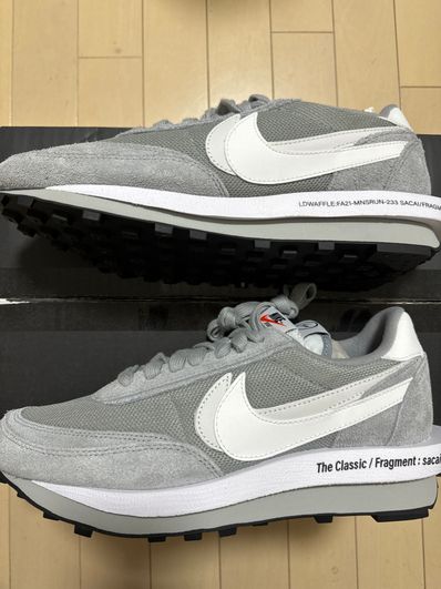 Fragment × sacai × Nike LD Waffle "Light Smoke Grey"