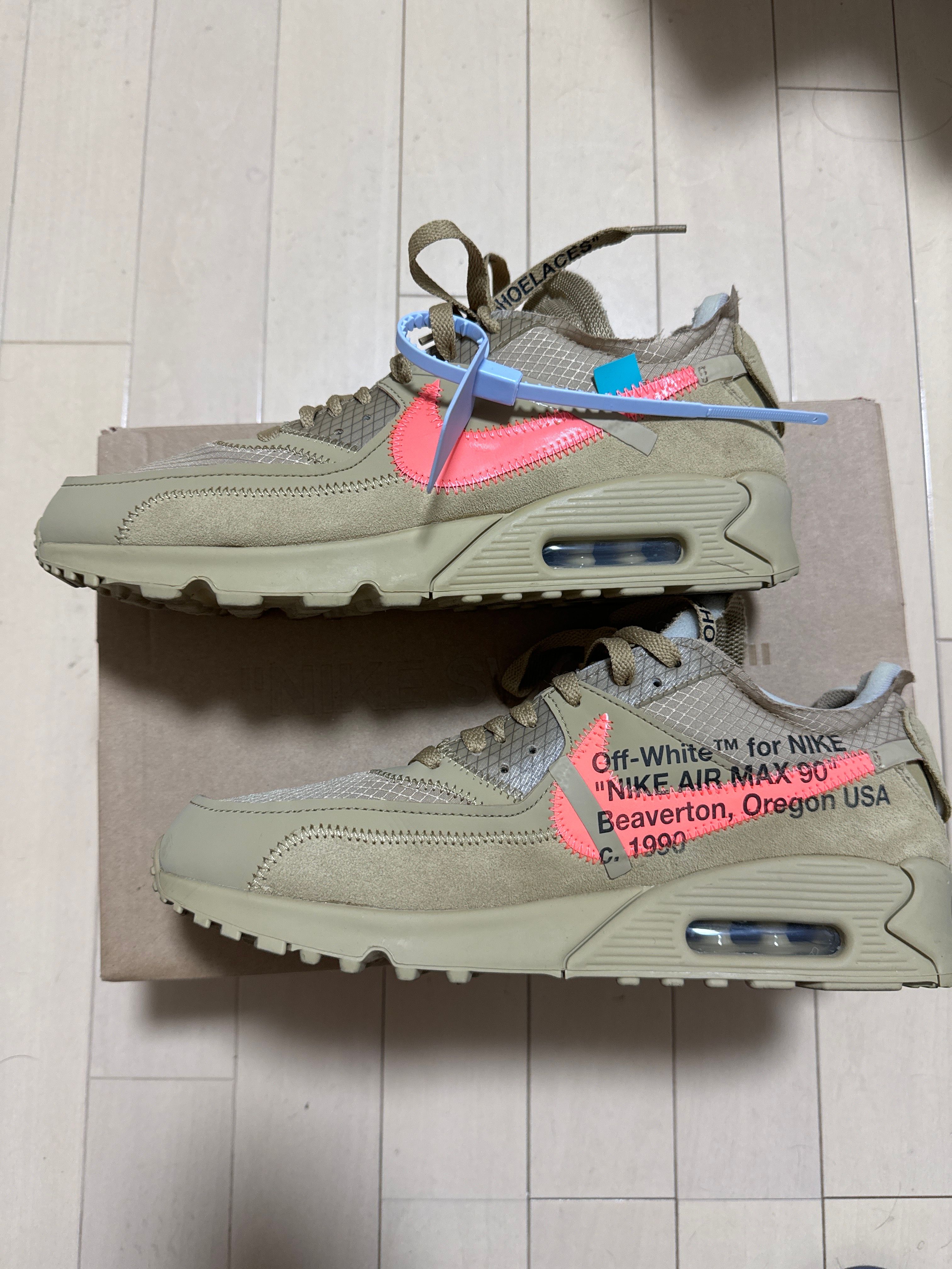 Off-White × Nike Air Max 90 "Desert Ore"