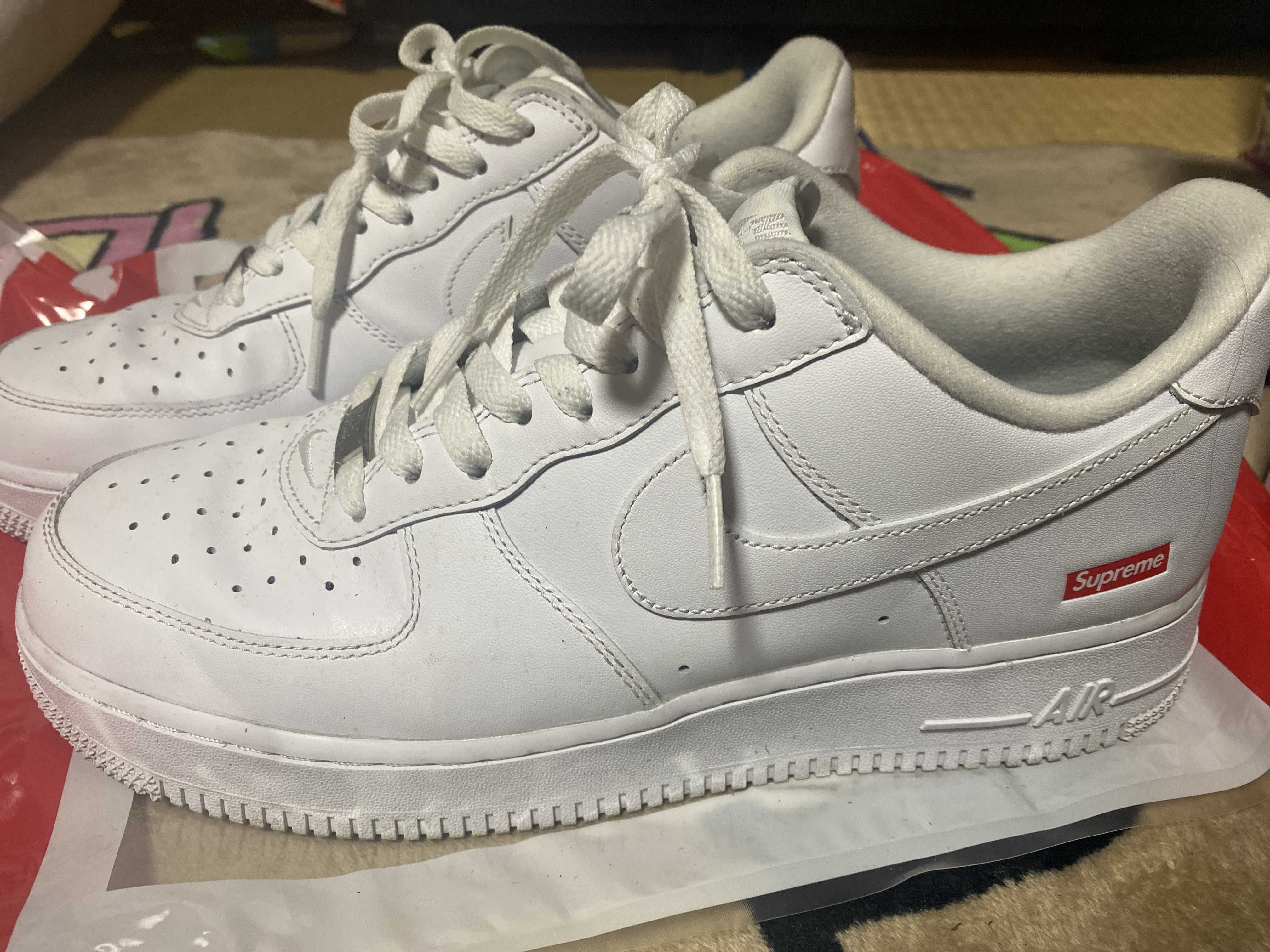 Supreme × Nike Air Force 1 Low "White"