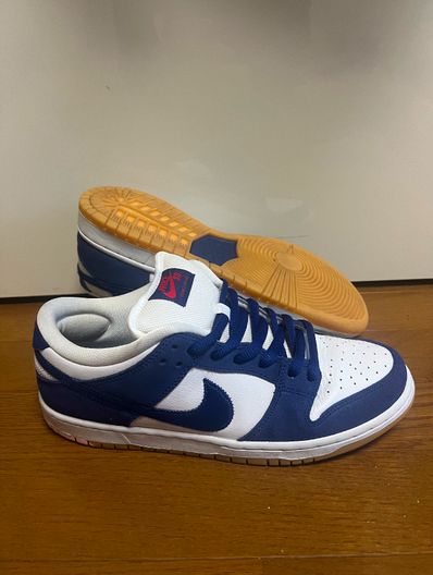 Nike SB Dunk Low "Los Angeles Dodgers/Deep Royal Blue"