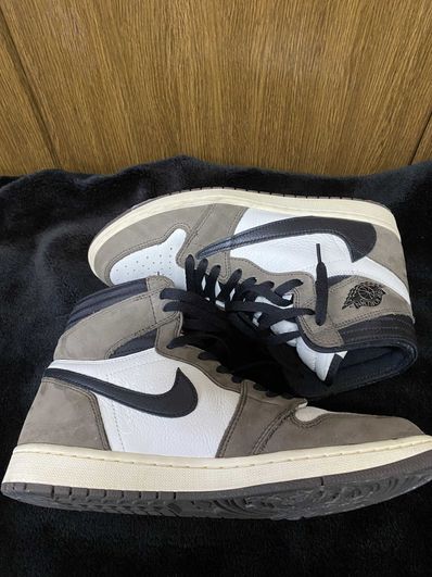 Travis Scott × Nike Air Jordan 1 Retro High OG TS SP "Sail/Dark Mocha"
