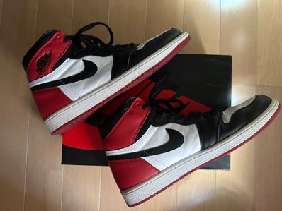 Nike Air Jordan 1 Retro High OG "Black Toe"(2016)