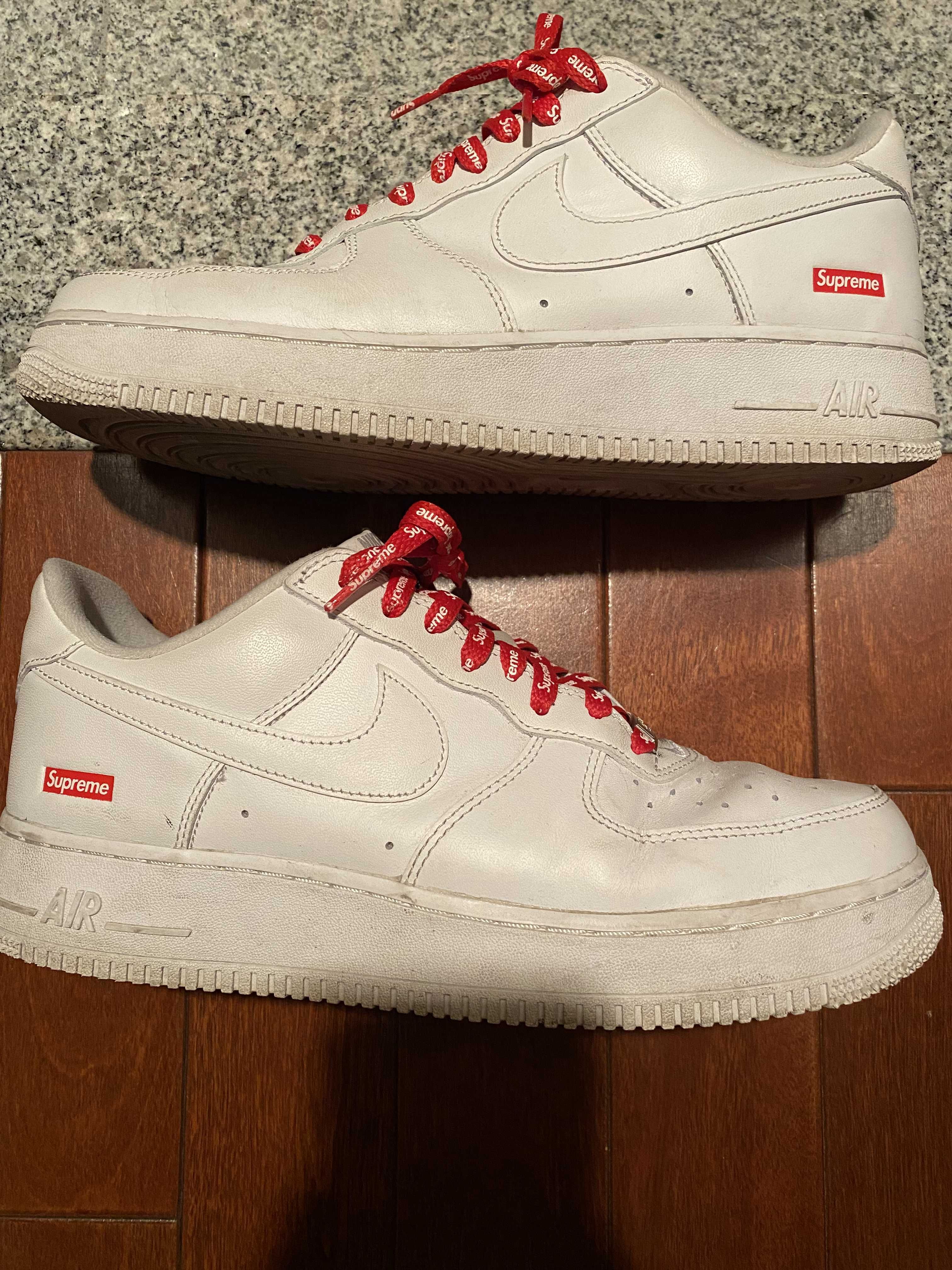 Supreme × Nike Air Force 1 Low "White"