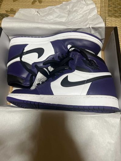 Nike Air Jordan 1 Retro High OG "Court Purple White/Black" (2020)