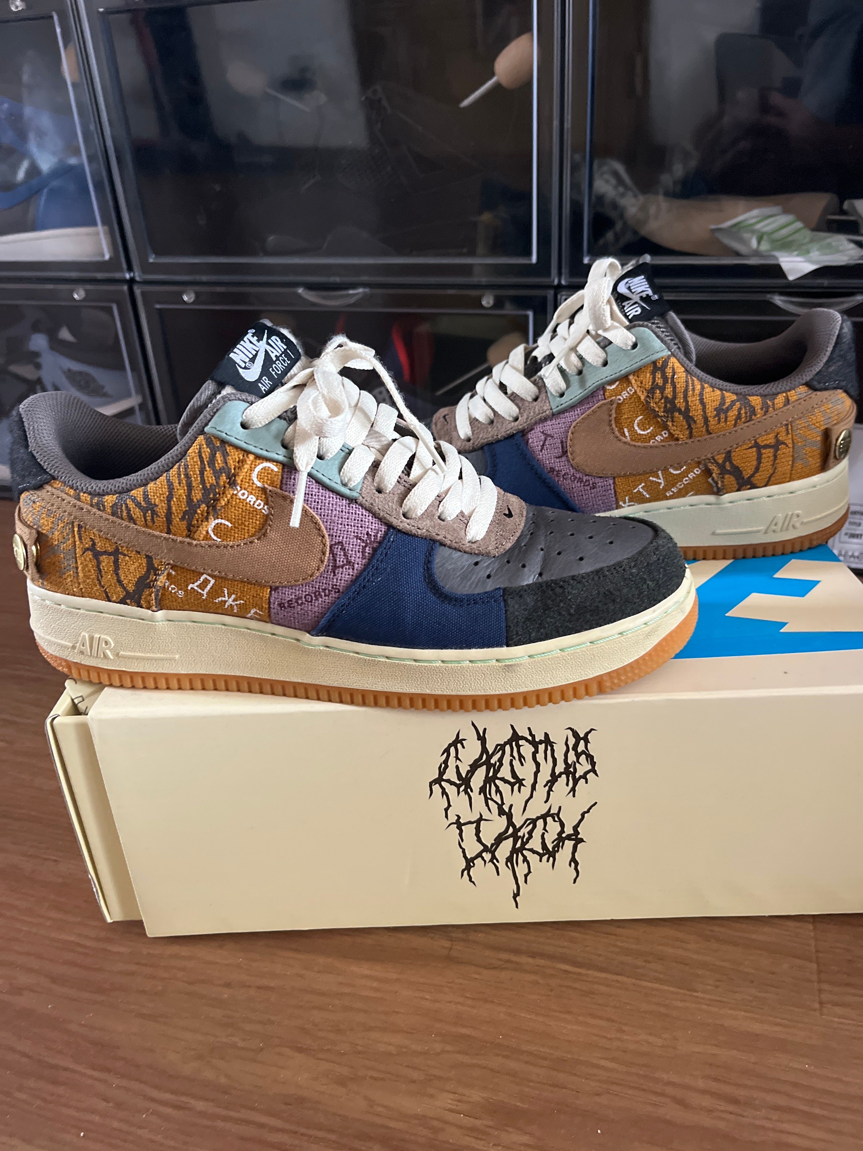 Travis Scott × Nike Air Force 1 Low Cactus Jack "Multi Color"
