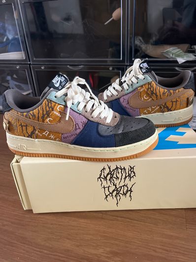 Travis Scott × Nike Air Force 1 Low Cactus Jack "Multi Color"