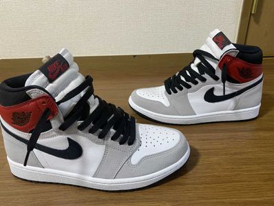 Nike Air Jordan 1 High OG "White/Black/Light Smoke Grey"