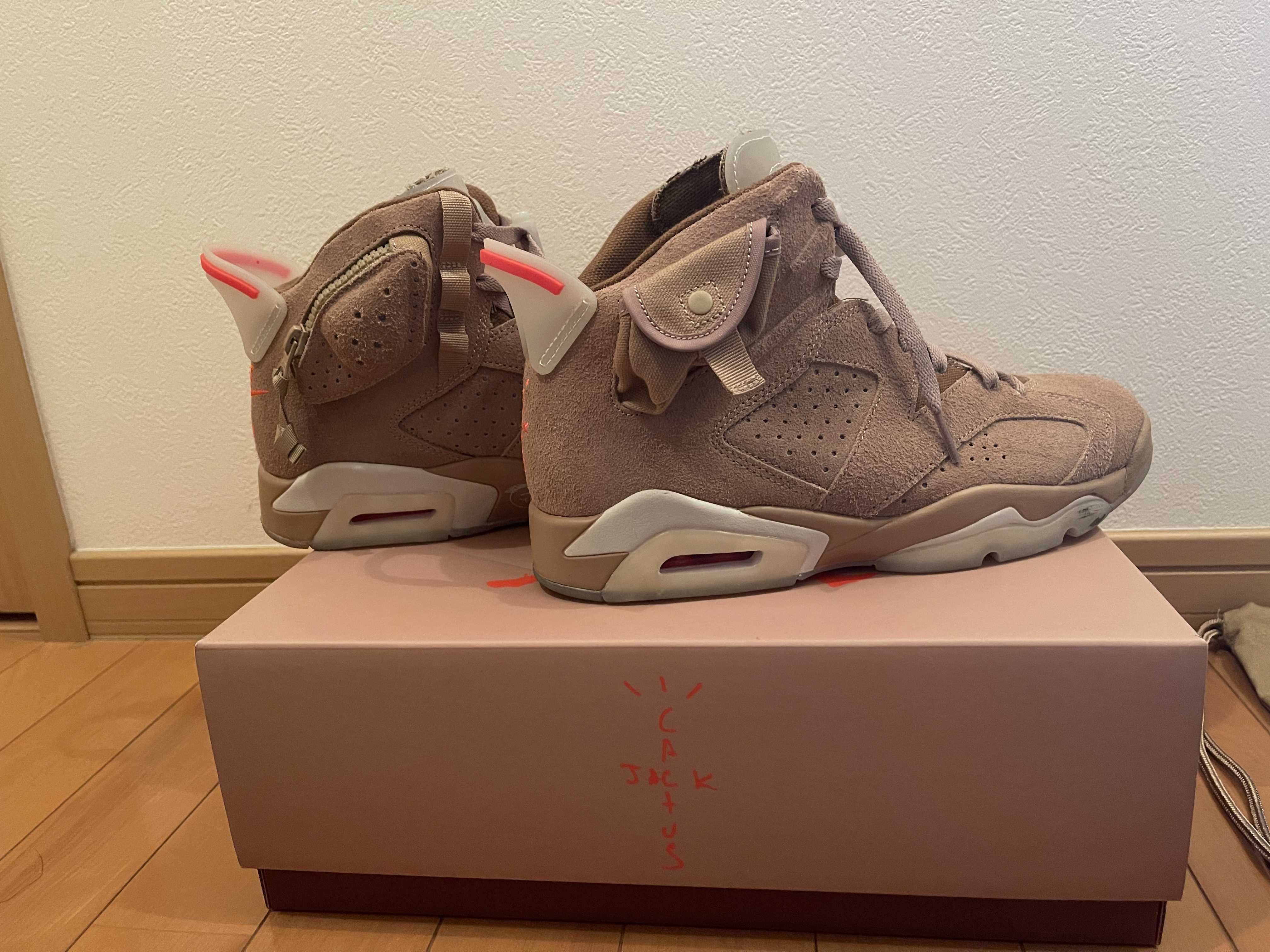 Travis Scott × Nike Air Jordan 6 "British Khaki"