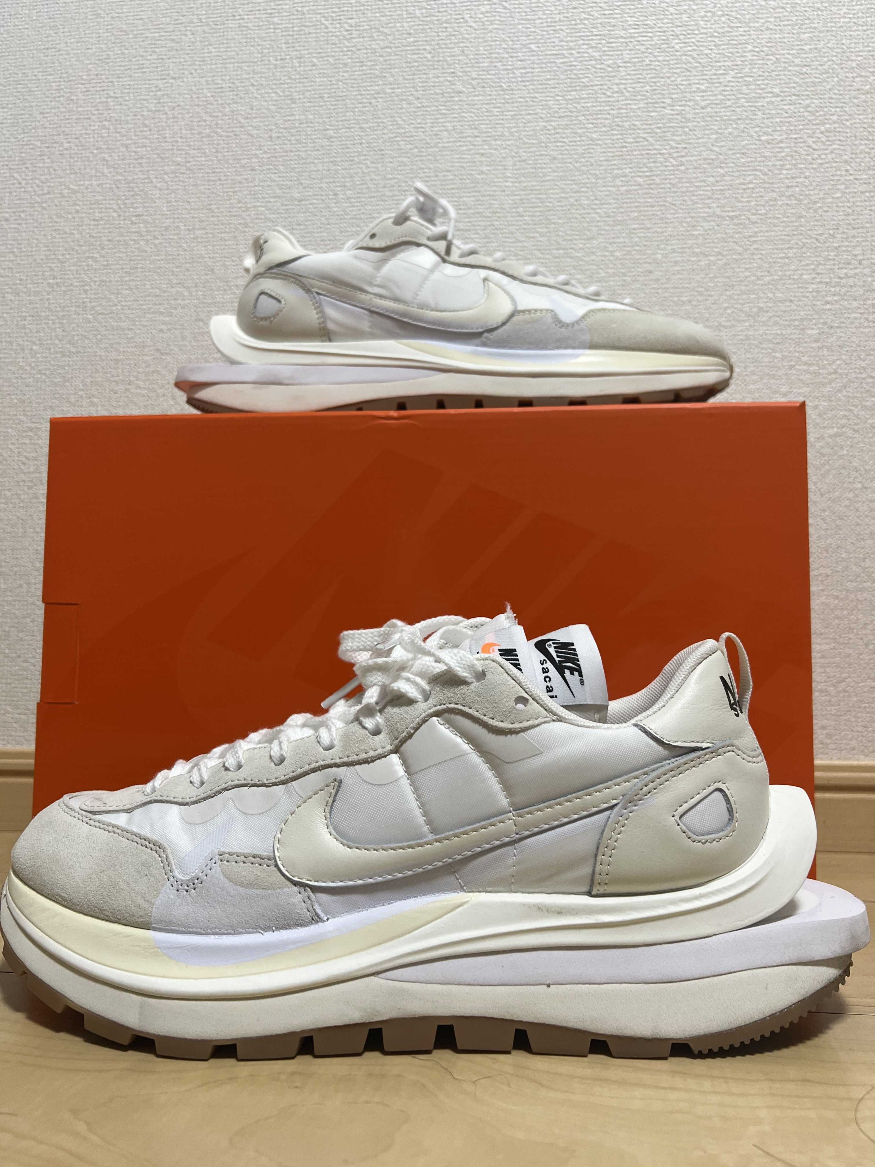 sacai × Nike Vapor Waffle "White Gum"