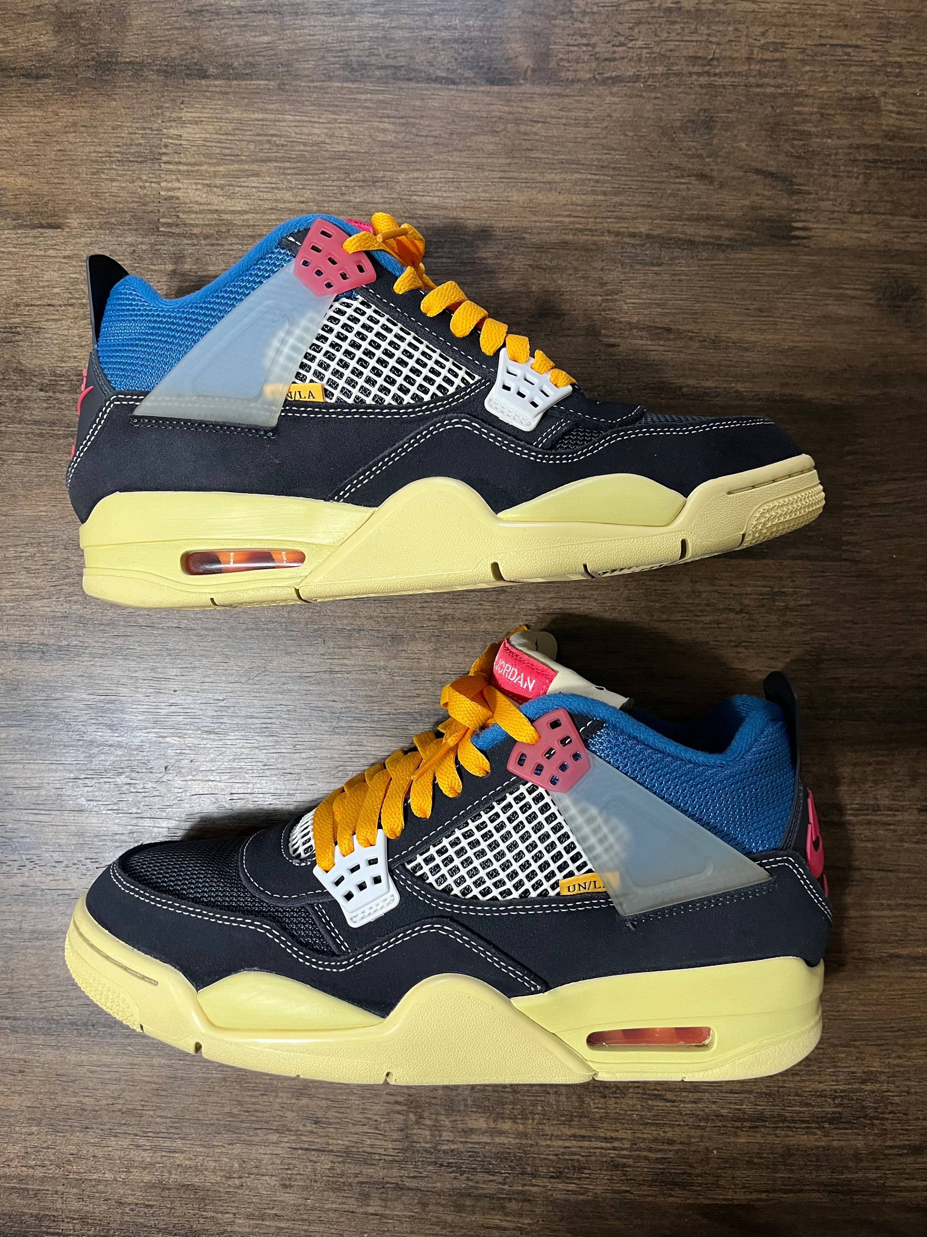 UNION × NIKE AIR JORDAN 4 "OFF NOIR"