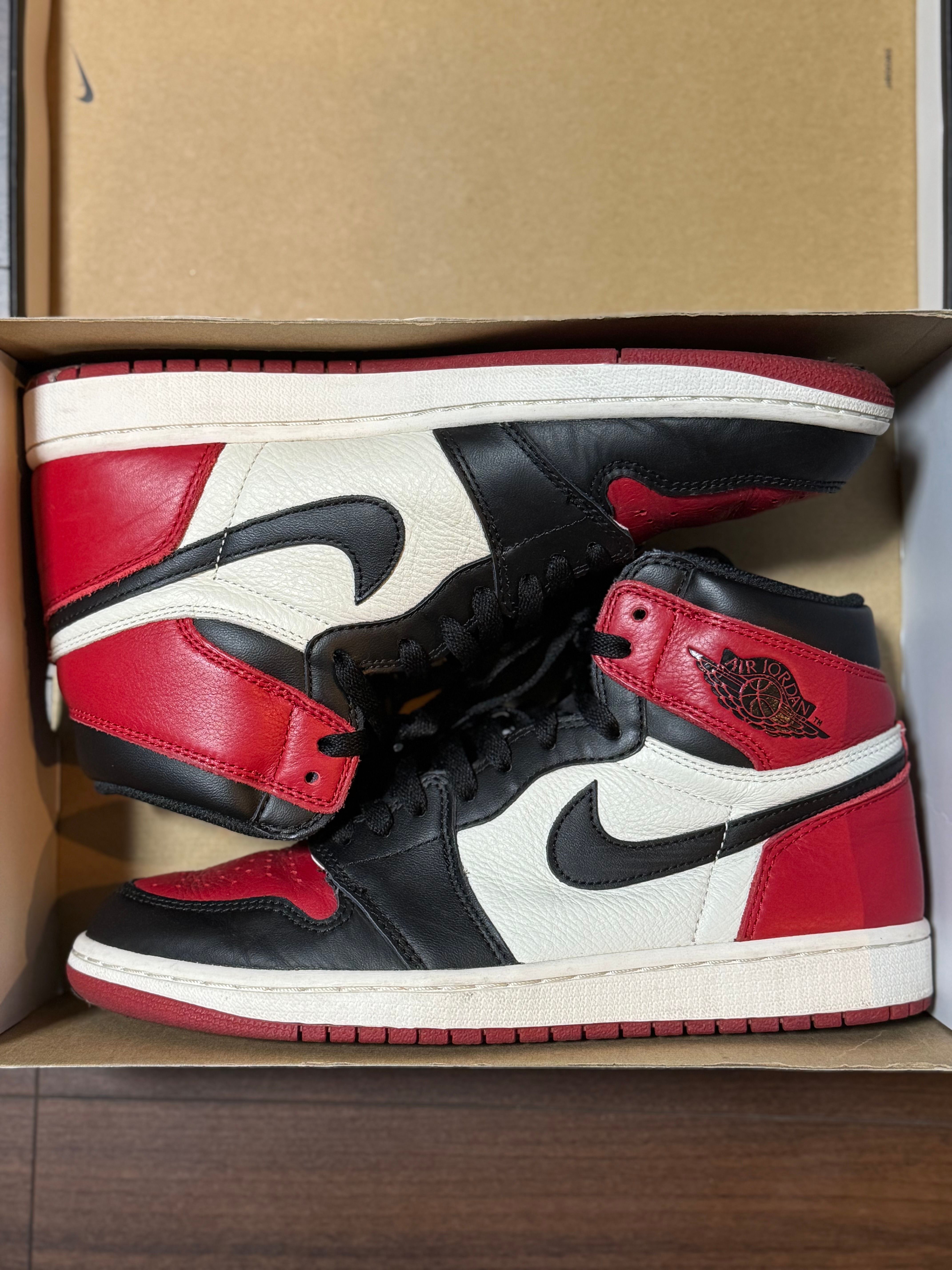 Nike Air Jordan 1 Retro High OG "Bred Toe"