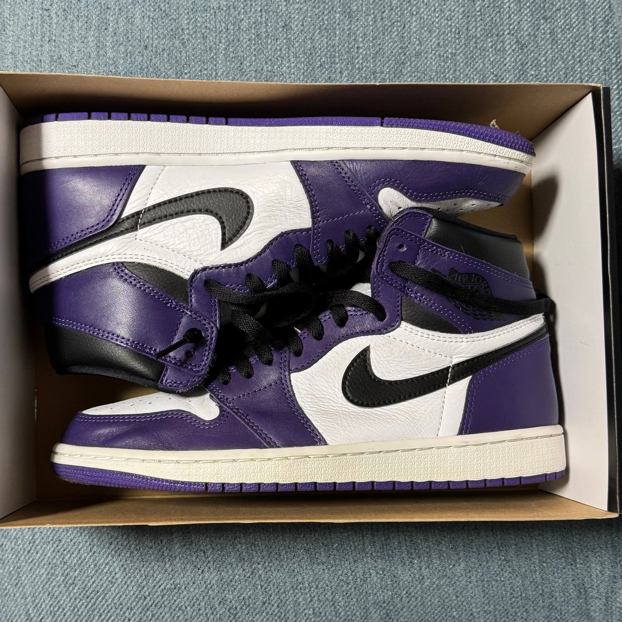 Nike Air Jordan 1 Retro High OG "Court Purple/White/Black" (2020)