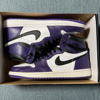 Nike Air Jordan 1 Retro High OG "Court Purple/White/Black" (2020)