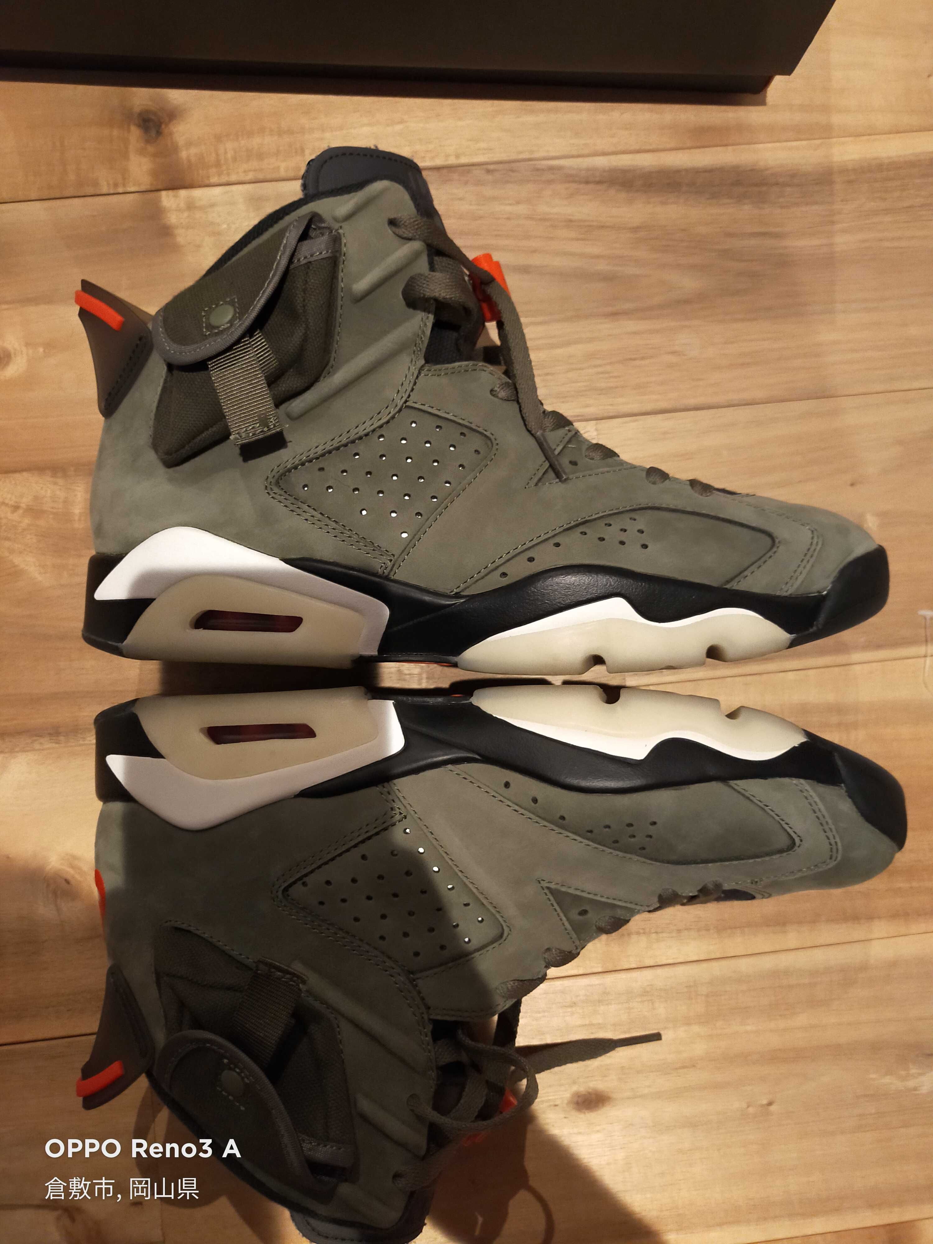 Travis Scott × Nike Air Jordan 6 Retro "Medium Olive"