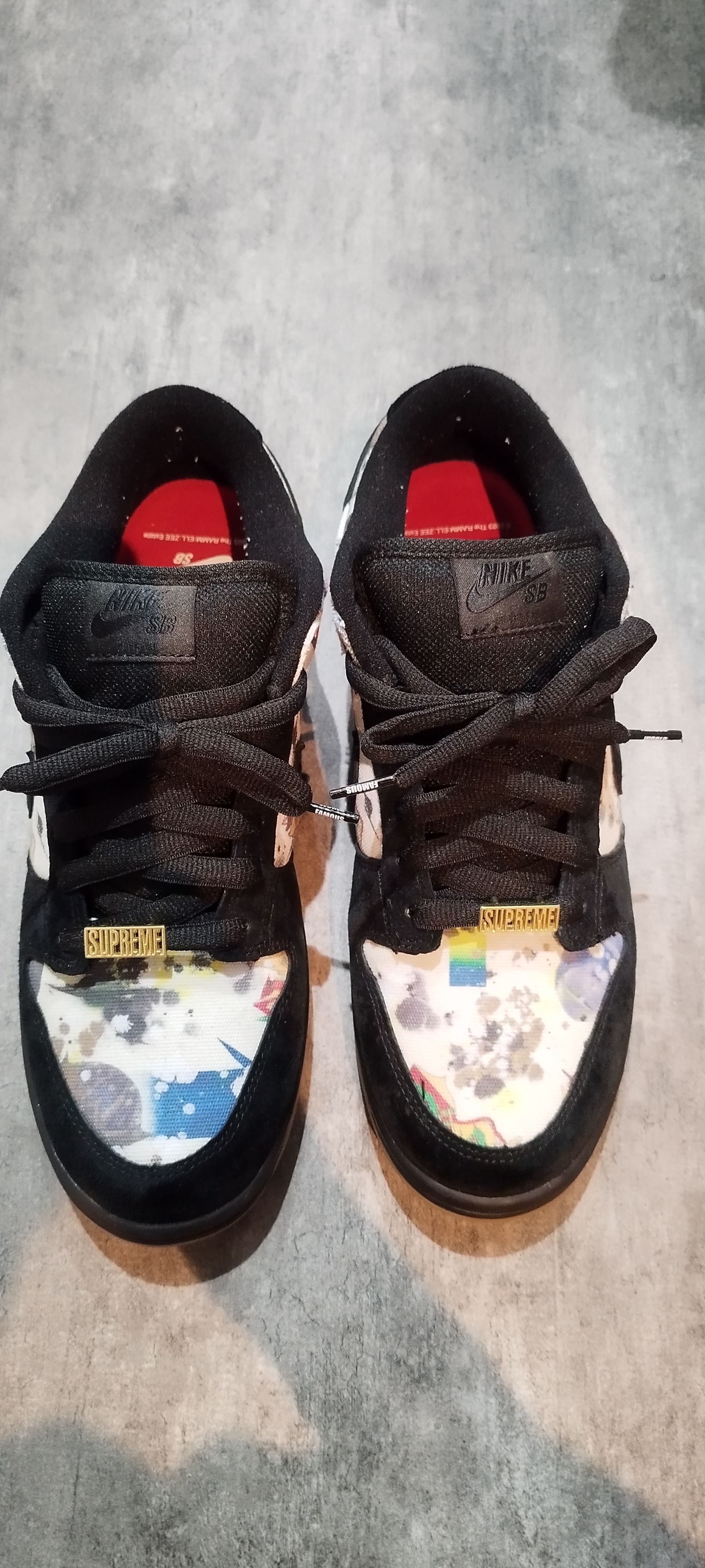 Supreme × Nike SB Dunk Low "Rammellzee"