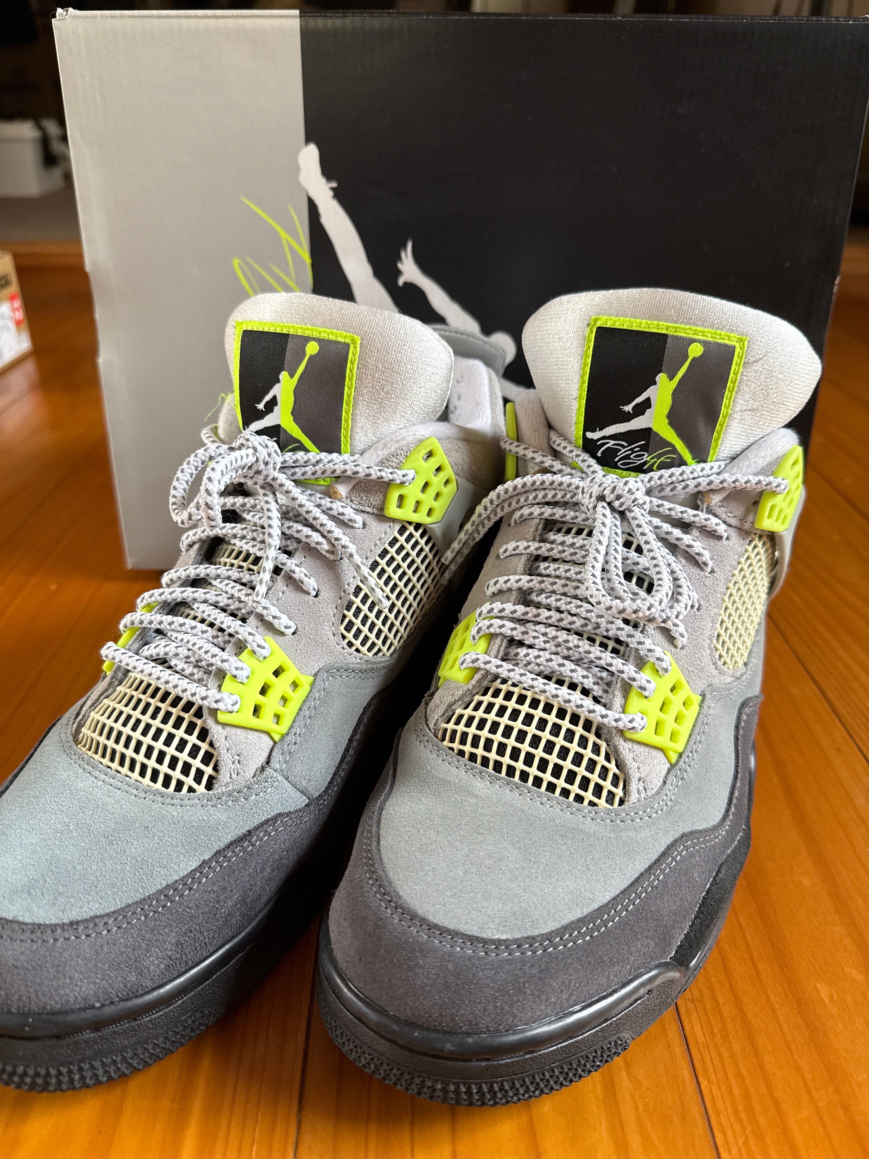 NIKE AIR JORDAN 4 RETRO LE "NEON"