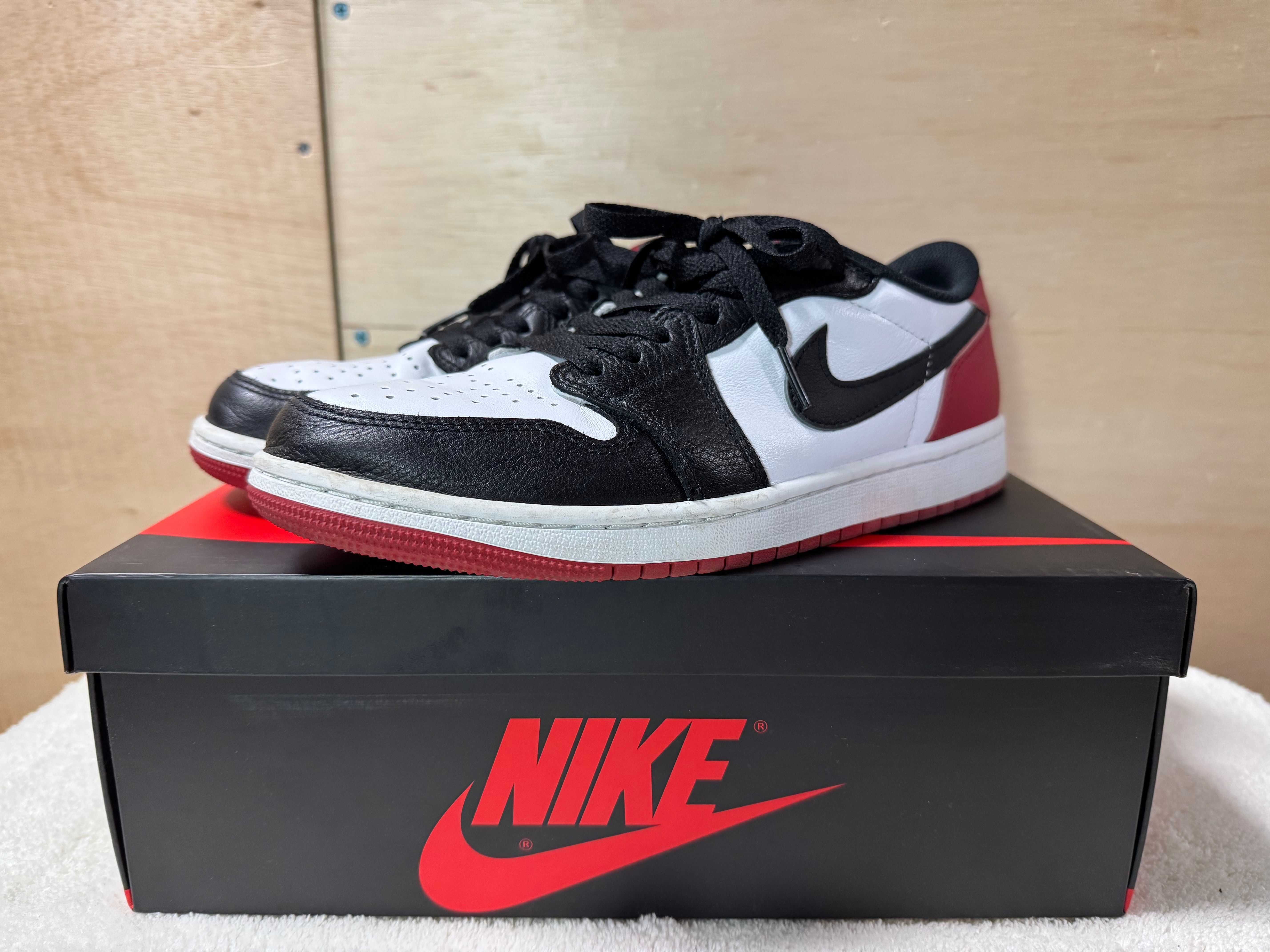 Nike Air Jordan 1 Low "Bred Toe"