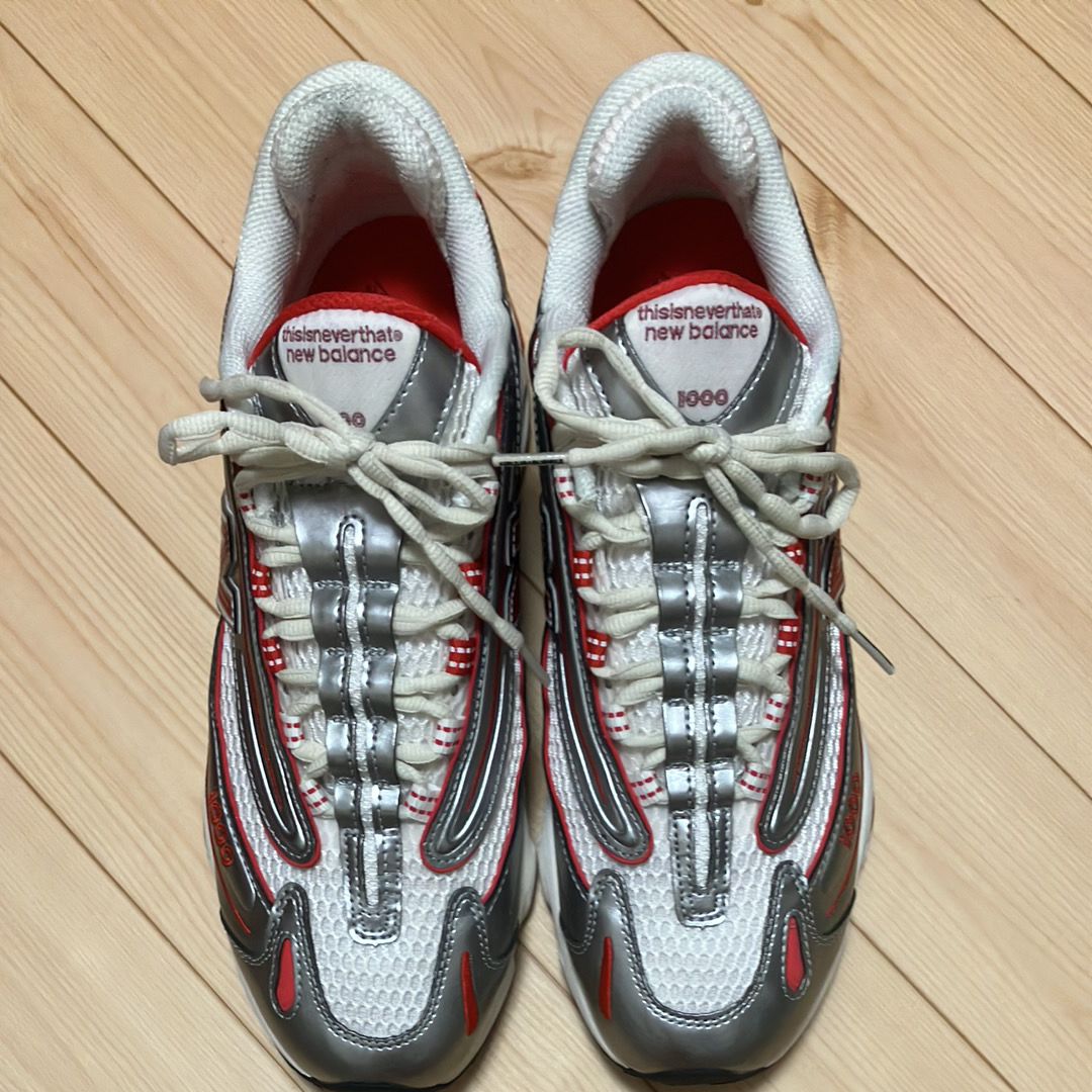 thisisneverthat × New Balance 1000 "Silver/Valiant Poppy"