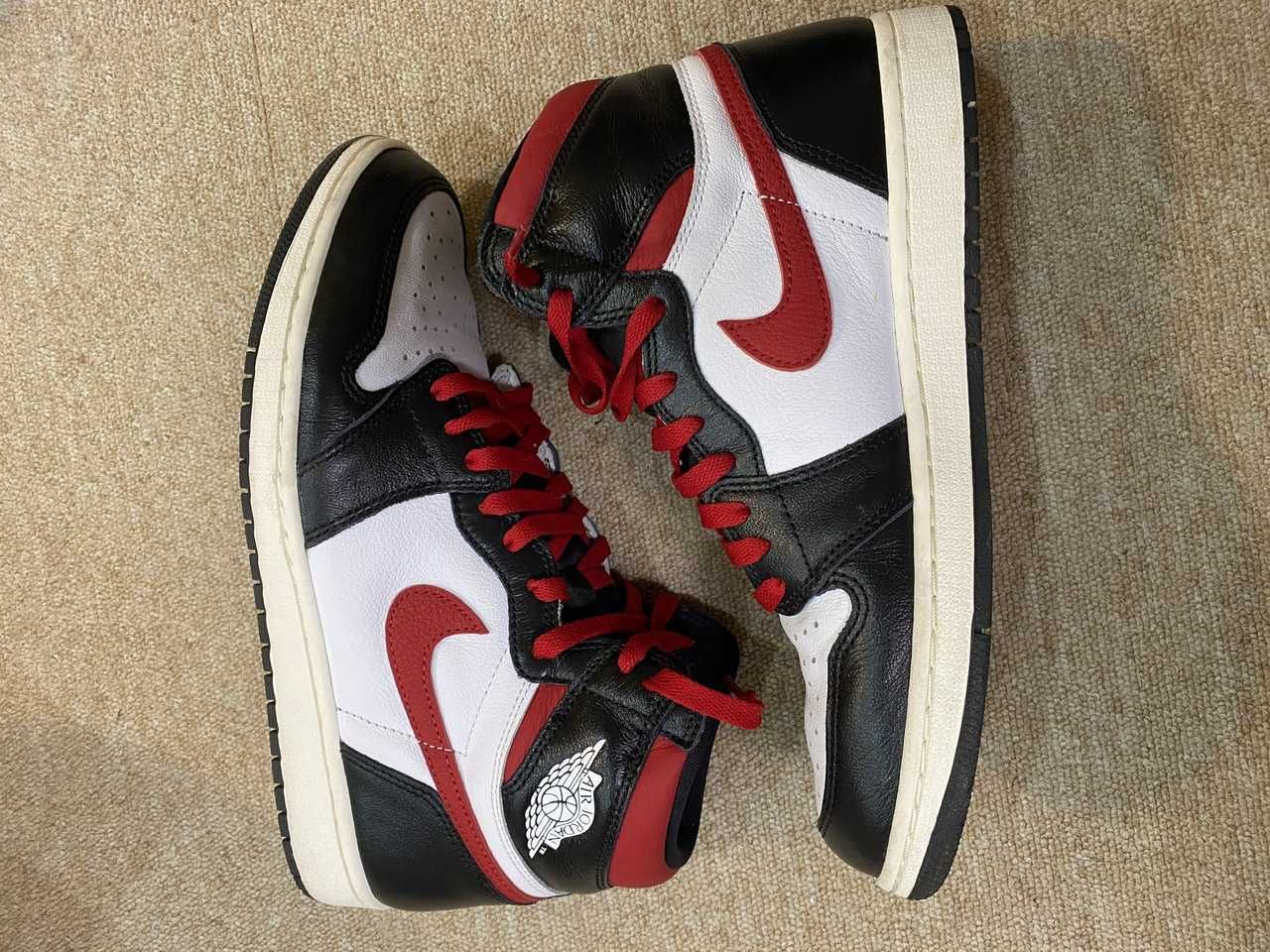 Nike Air Jordan 1 Retro High "Black/White/Sail/Gym Red"    