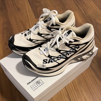 MM6 Maison Margiela × Salomon XT-MM6 "Vanilla Ice/Black"