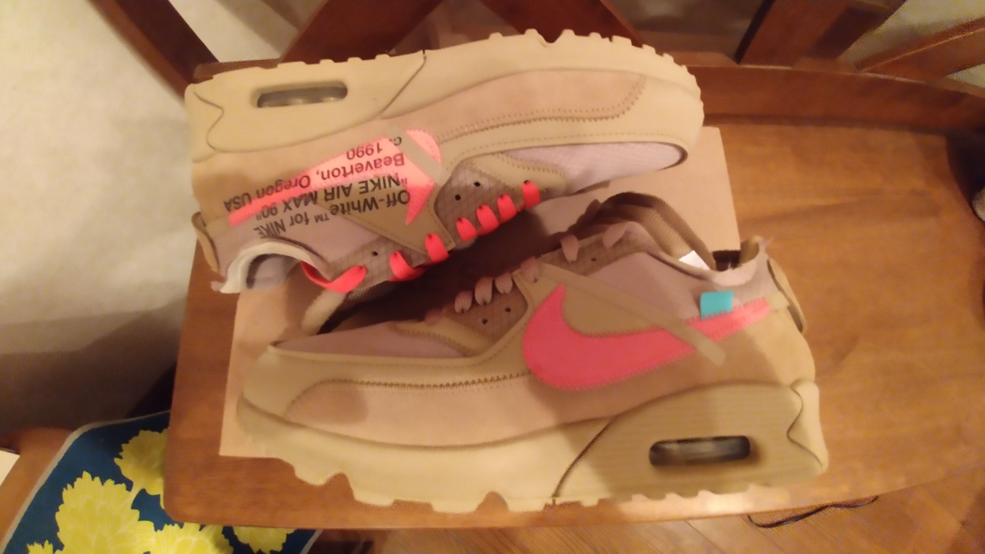 Off-White × Nike Air Max 90 "Desert Ore"