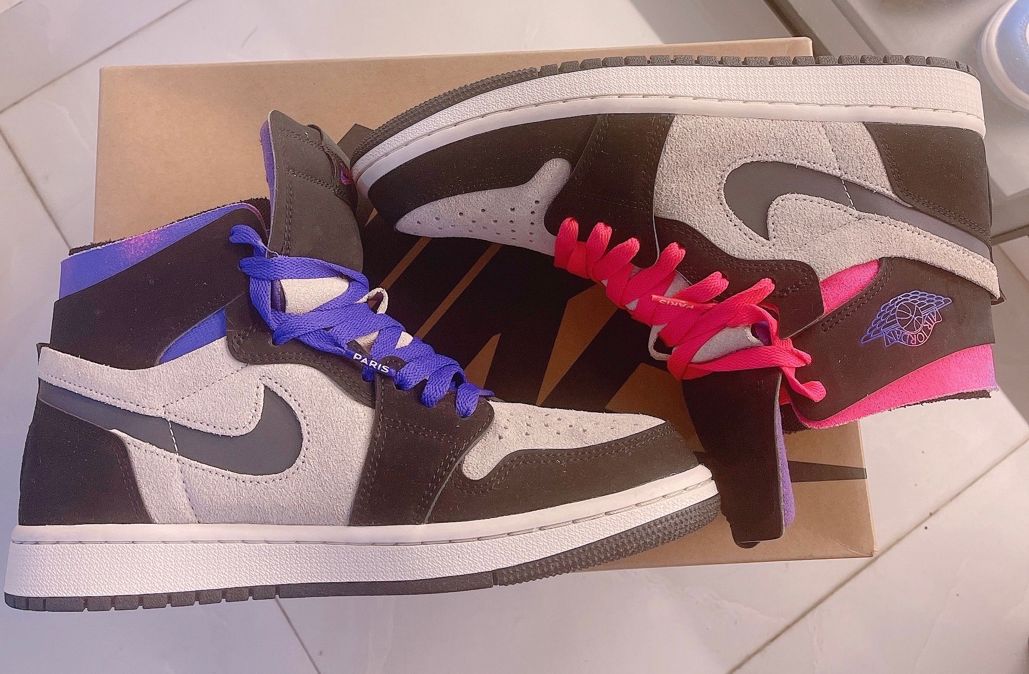 PSG × Nike Air Jordan 1 High Zoom Air Comfort  "Paris Saint Germain"