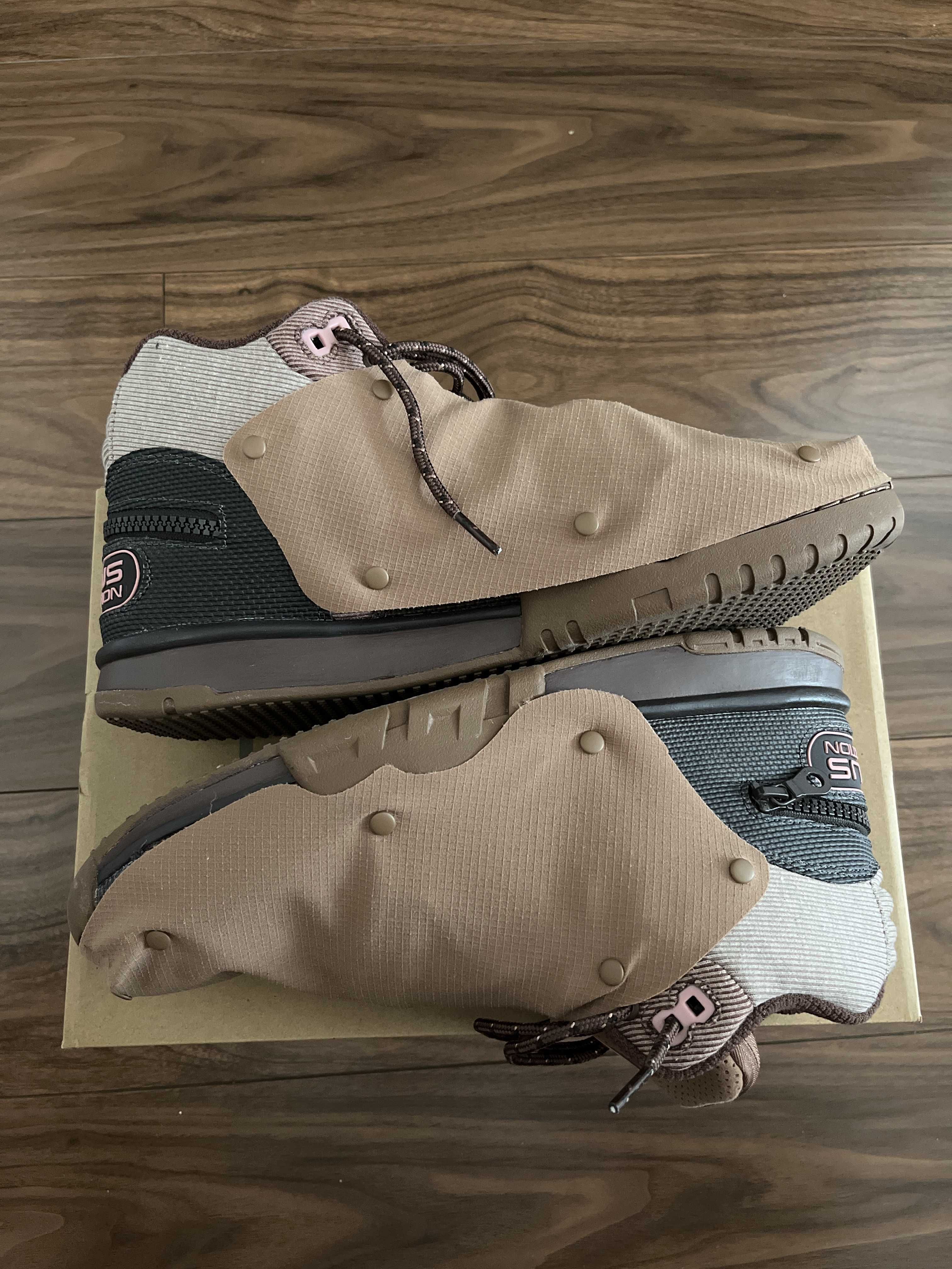 Travis Scott x Nike Air Trainer 1 SP "Archaeo Brown and Rust Pink"