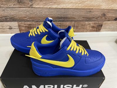 AMBUSH × Nike Air Force 1 Low "Game Royal and Vivid Sulfur"