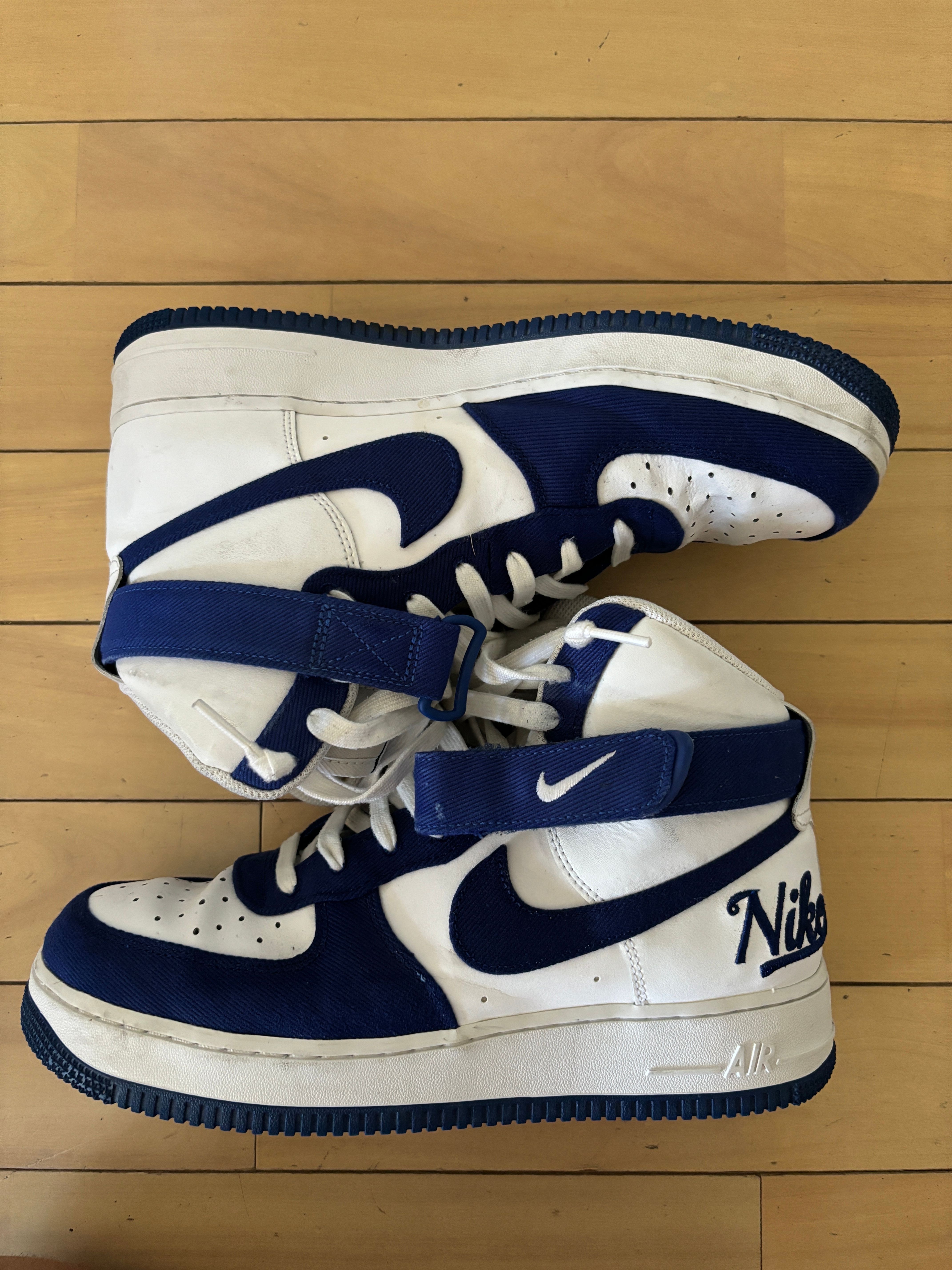 Nike Air Force 1 High EMB "Dodgers"