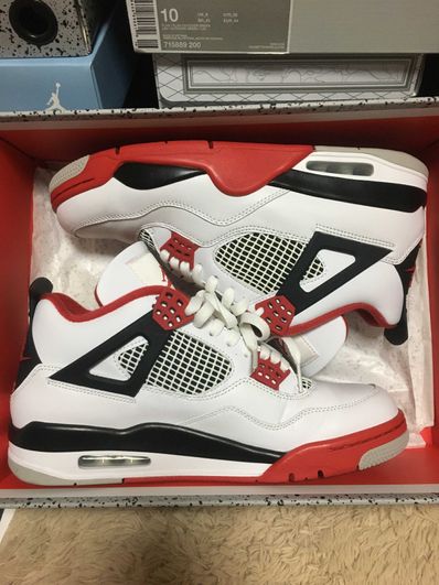 Nike Air Jordan 4 Retro OG "Fire Red" (2020)