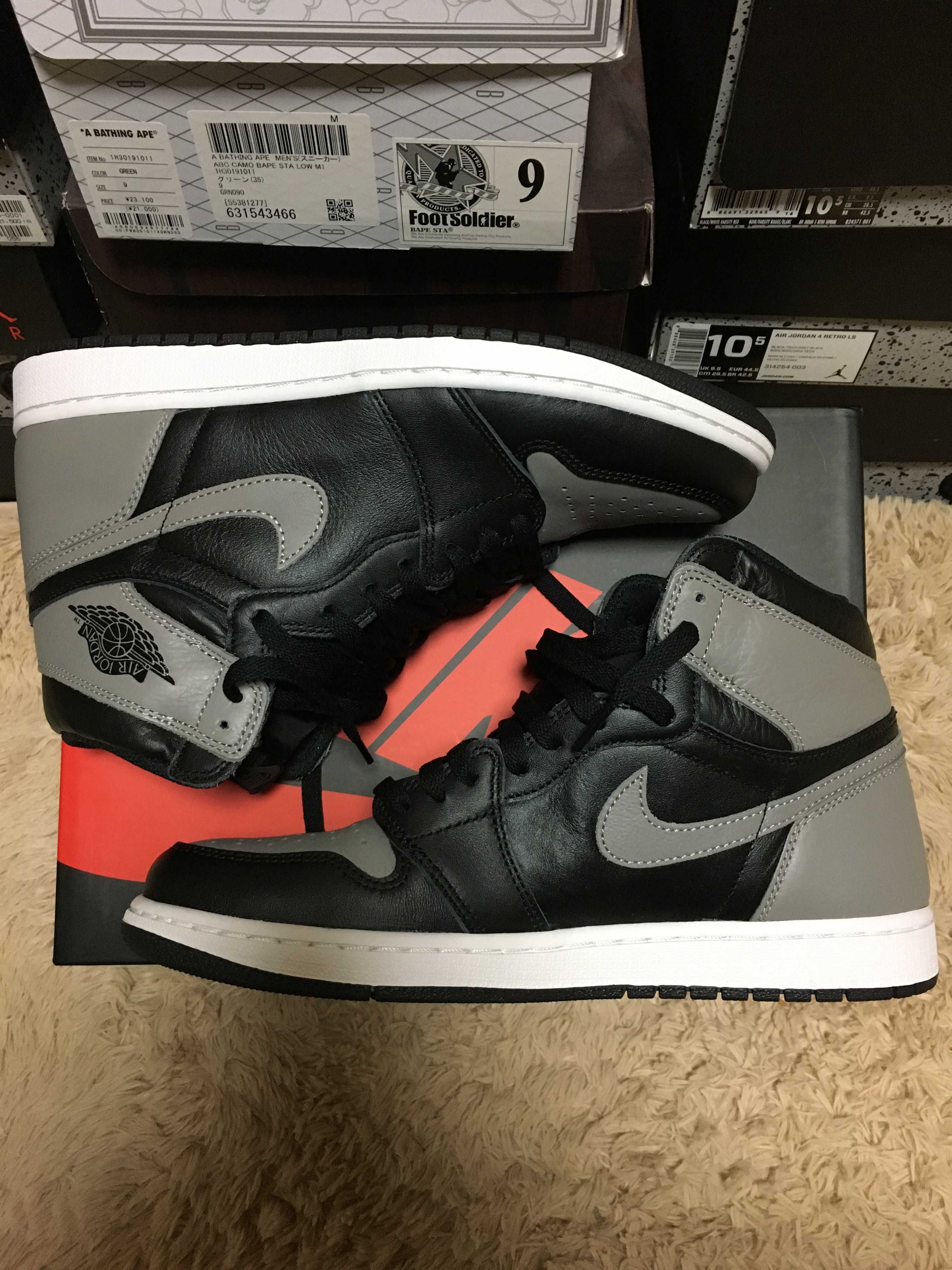 Nike Air Jordan 1 Retro High OG "Shadow"(2018)