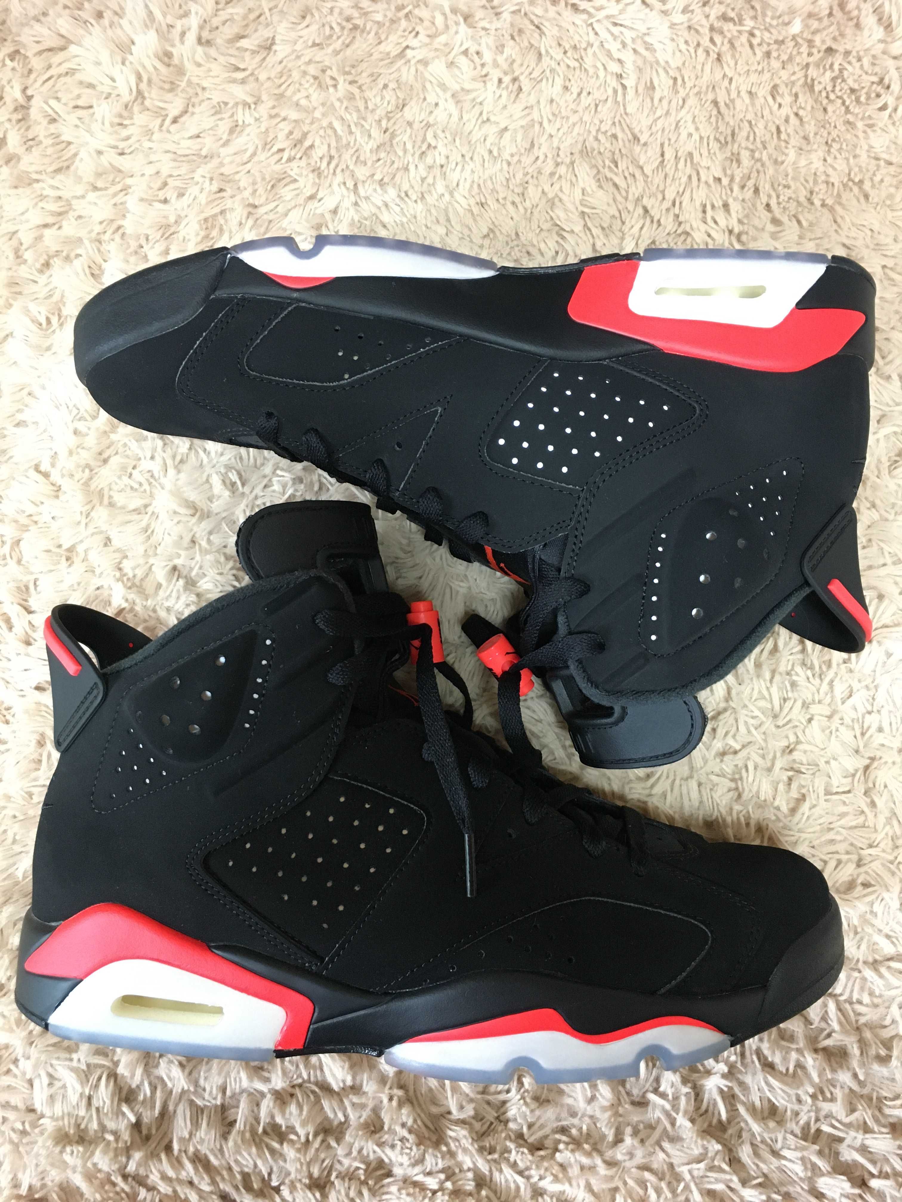 Nike Air Jordan 6 Retro OG "Black/Infrared"