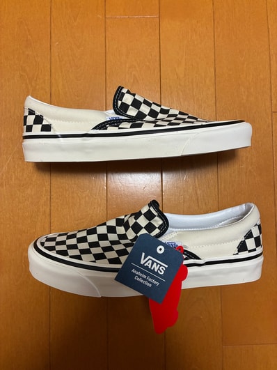Vans Clasic Slip-on 98 DX Anaheim Factory "Check"
