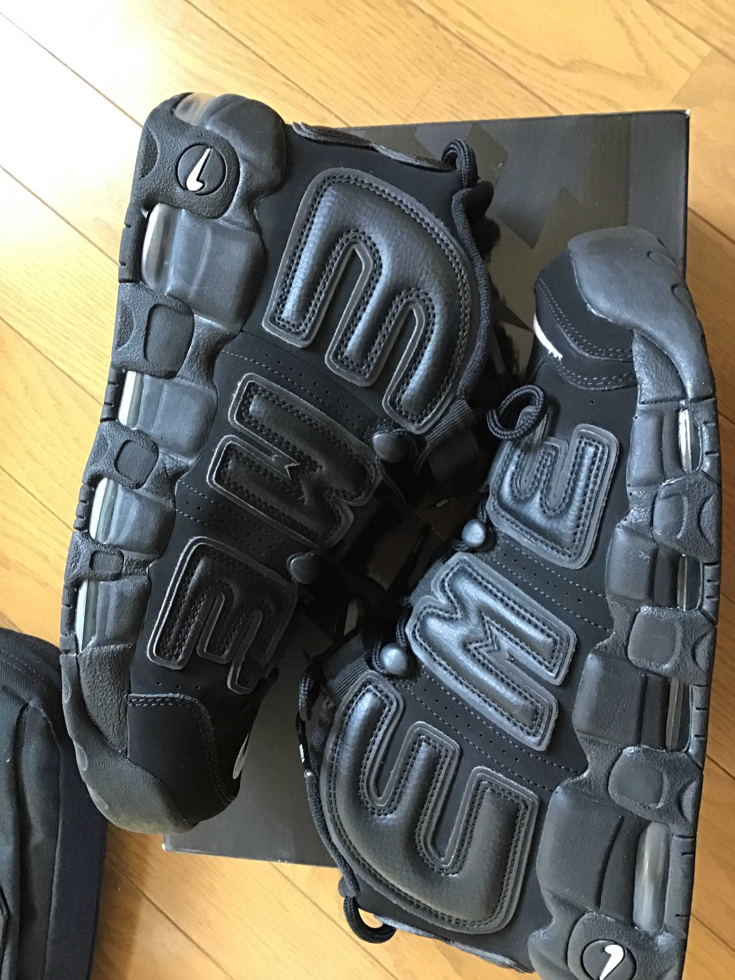 Supreme × Nike Air More Uptempo "Black"
