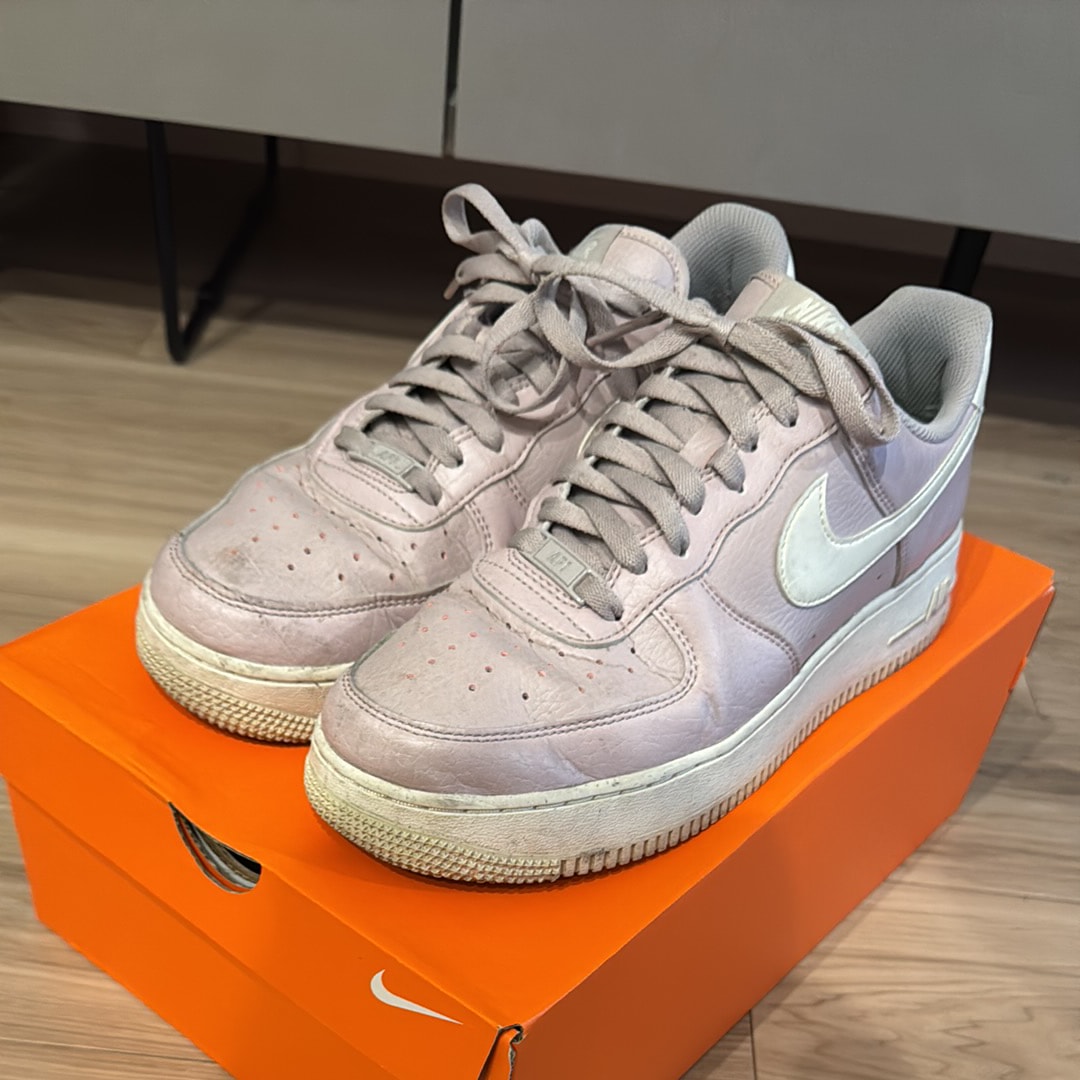 Nike Women's Air Force 1 '07 "Platinum Violet/Coconuts Milk/Volt/Sail"
