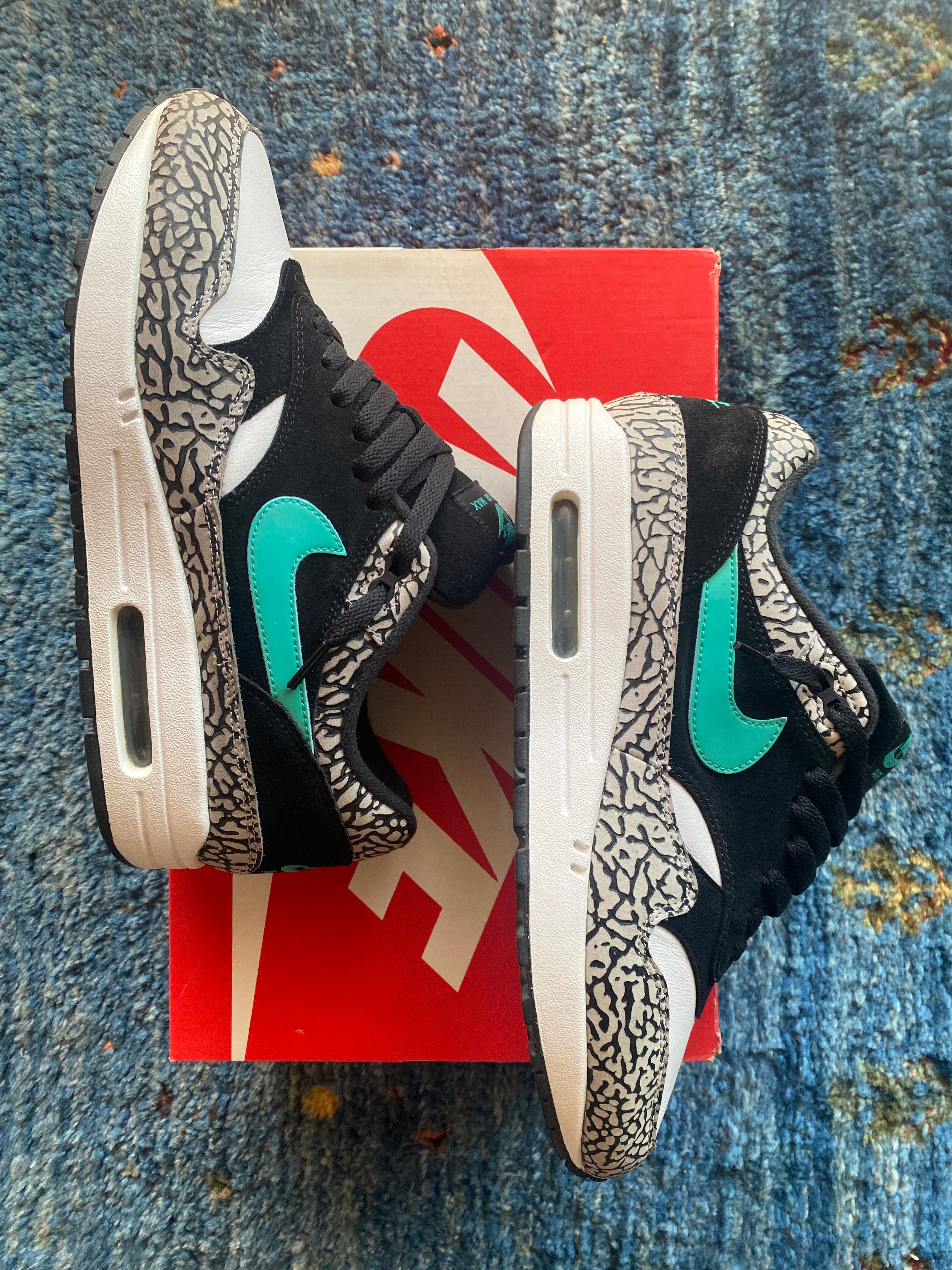 atmos × Nike Air Max 1 Premium Retro "Elephant/Safari" (2017)