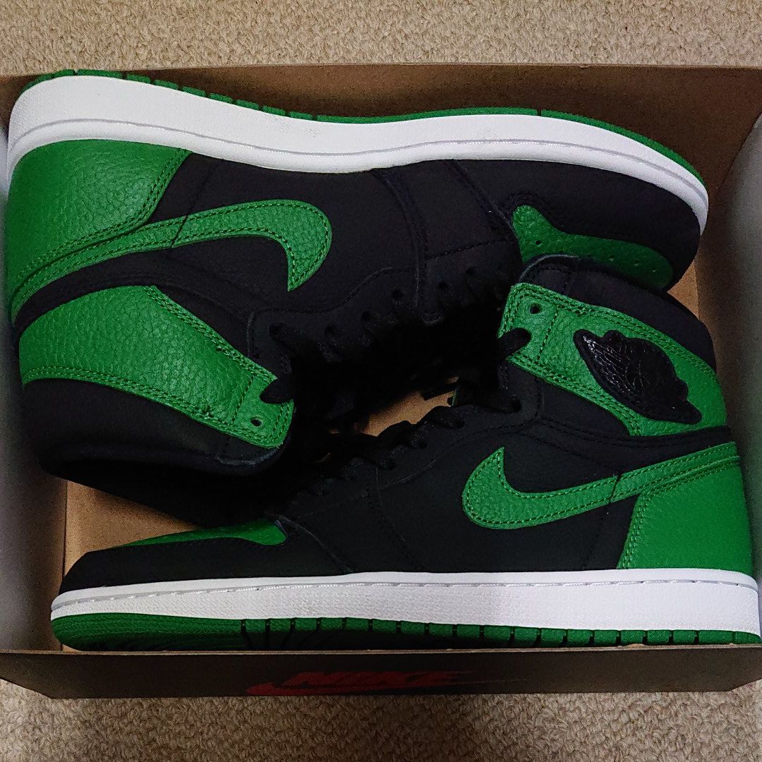 Nike Air Jordan 1 Retro High OG "Black/Pine Green" (2020)