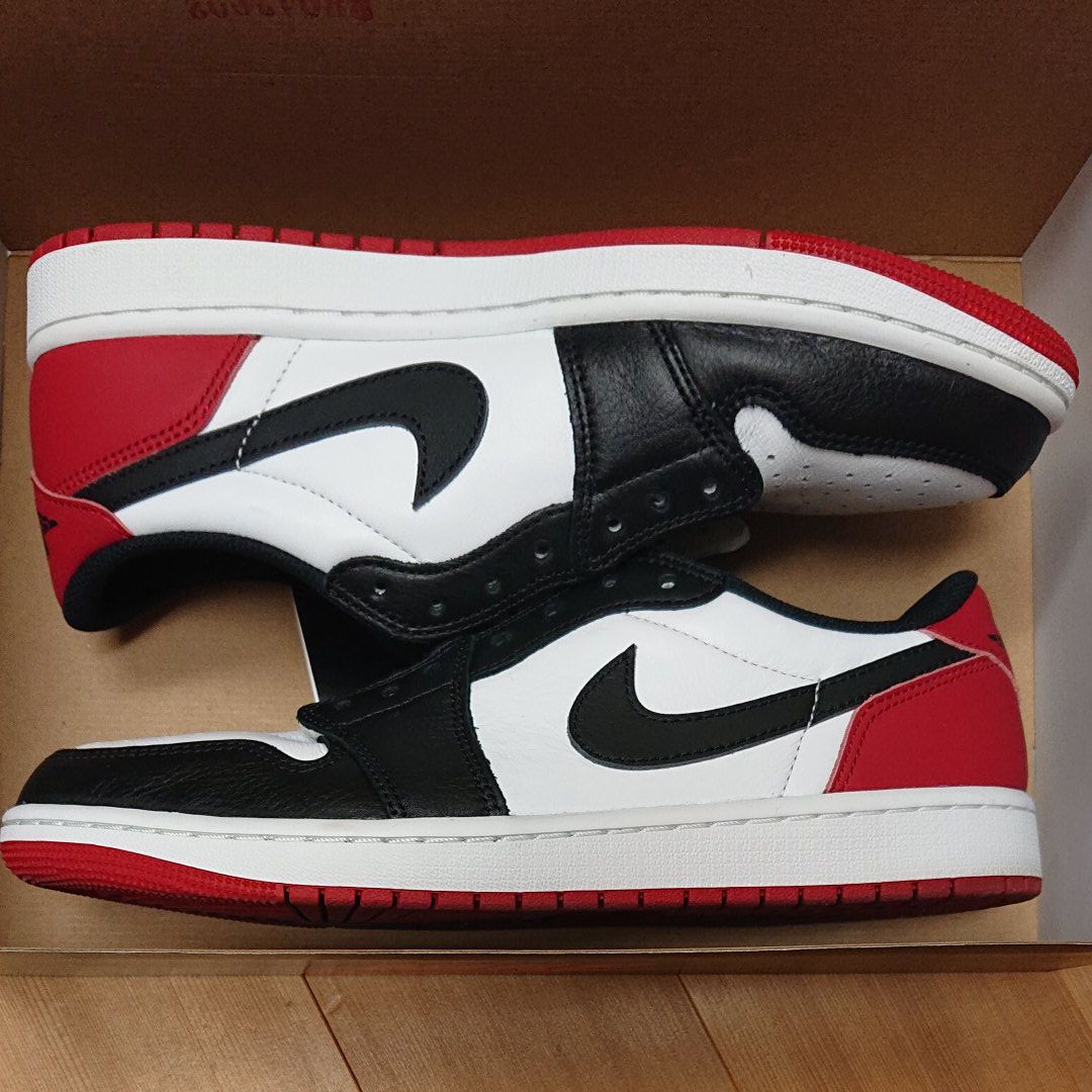 Nike Air Jordan 1 Retro Low OG "Black Toe"
