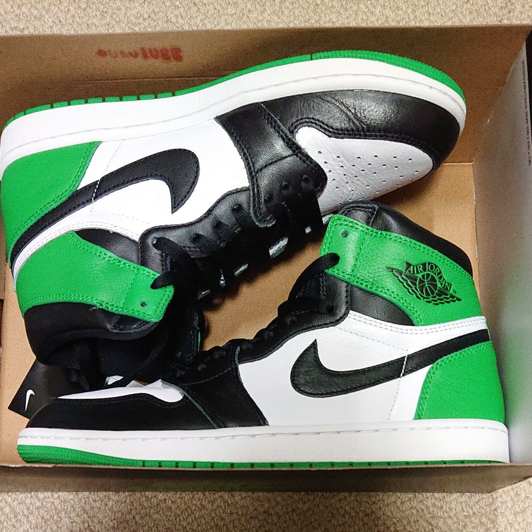 Nike Air Jordan 1 Retro High OG "Celtics/Black and Lucky Green" (2023)