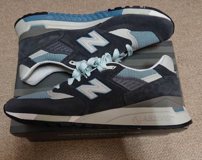 KITH × New Balance 998 "Steel Blue"