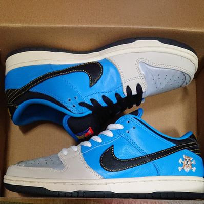 Instant Skateboards × Nike SB Dunk Low "Blue Hero"