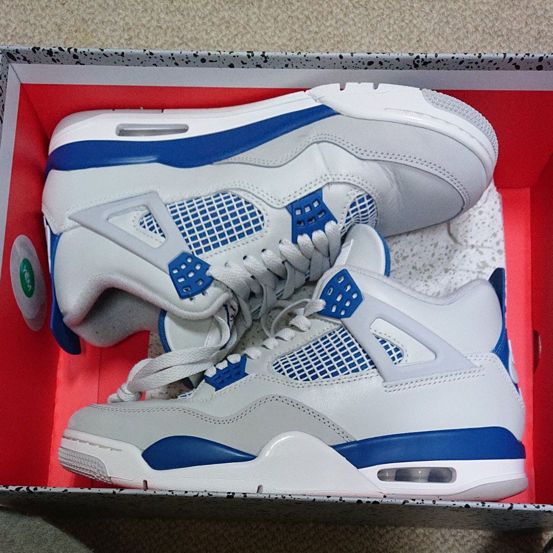 Nike Air Jordan 4 Retro "Industrial Blue"