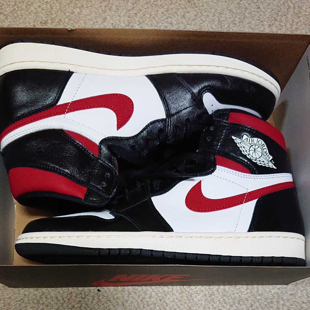 Nike Air Jordan 1 Retro High "Black/White/Sail/Gym Red"